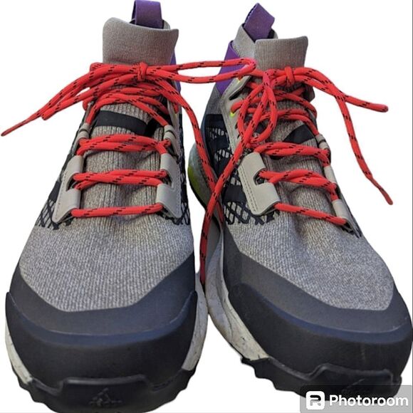 NEW Adidas Terrex Free Hiker 2.0 Sock Lined Hiking Boots Unisex size 10W 8.5 M - Picture 7 of 16
